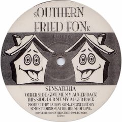 Sensateria - Sensateria - Give Me My Anger Back - Southern Fried