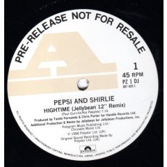 Pepsi And Shirlie - Pepsi And Shirlie - Hightime - Polydor