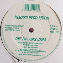 Melodic Production - Melodic Production - One And Only Lover - Melodic Production
