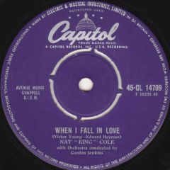 Nat King Cole - Nat King Cole - When I Fall In Love - Capitol