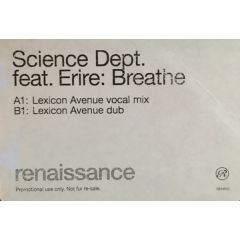 Science Dept Ft Erire - Science Dept Ft Erire - Breathe (Remixes) - Renaissance