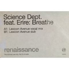 Science Dept Ft Erire - Science Dept Ft Erire - Breathe (Remixes) - Renaissance