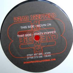 Dean Stephens - Dean Stephens - Movin On / Party Popper - Big Bad Records 1