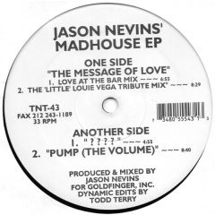 Jason Nevins - Jason Nevins - Mad House EP - TNT