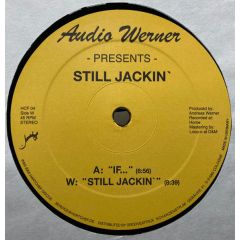 Audio Werner - Audio Werner - Still Jackin' - Hartchef Discos
