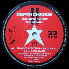 Depth Charge - Depth Charge - Bounty Killer (The Sequal) - Vinyl Solution