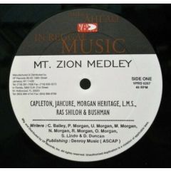 Various / Morgan Heritage - Various / Morgan Heritage - Mt. Zion Medley / Liberation - Vp Records