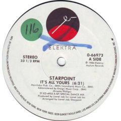 Starpoint - Starpoint - It's All Yours - Elektra