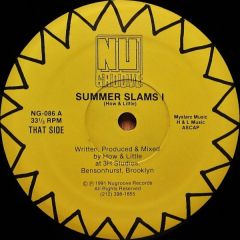 How & Little - How & Little - Summer Slams 1 - Nu Groove