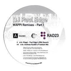 Paul Edge - Paul Edge - Wappi (Remixes Part Two) - Rhythmic