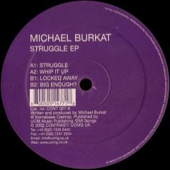 Michael Burkat - Michael Burkat - Struggle EP - Contrast