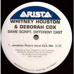 Whitney Houston & Deborah Cox - Whitney Houston & Deborah Cox - Same Script, Different Cast - Arista