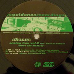 Abacus Feat. Mike Benson & Bratticus - Abacus Feat. Mike Benson & Bratticus - Analog Trax Vol. 2 - Guidance Recordings
