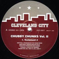 Chubby Chunks - Chubby Chunks - Testament (Volume 2) - Cleveland City