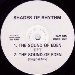 Shades Of Rhythm - Shades Of Rhythm - Sound Of Eden / Demo 1 - ZTT