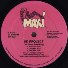 Sk Project - Sk Project - I'Ve Been Searching - Maxi