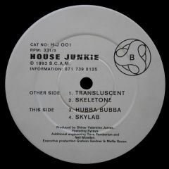 House Junkie - House Junkie - Transluscent - After-Life Records
