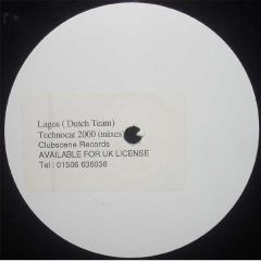 Lagos - Lagos - Technocat 2000 - Clubscene Records