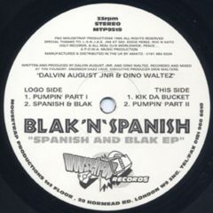 Blak 'N' Spanish - Blak 'N' Spanish - Spanish And Blak EP - Mousetrap