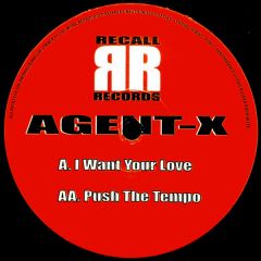 Agent X - Agent X - I Want Your Love - Recall Records