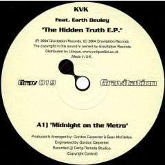 KVK - KVK - The Hidden Truth EP - Gravitation