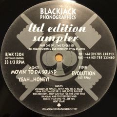 Da Players - Da Players - Ltd Edition Sampler (Part One) - Blackjack Phonographics