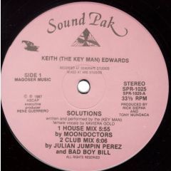 Keith Edwards - Keith Edwards - Solutions - Sound Pak