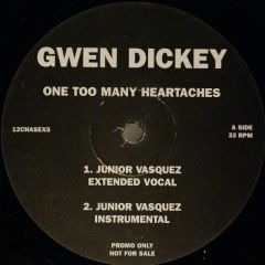 Gwen Dickey - Gwen Dickey - One Too Many Heartaches - White