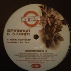 Spinback & Storm - Spinback & Storm - Total Confusion - Underground Old Skool