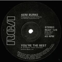Keni Burke - Keni Burke - You'Re The Best - Rca Disco