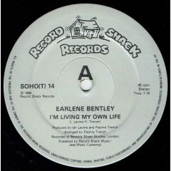 Earlene Bentley - I'm Living My Own Life - Record Shack Records