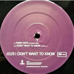 Muki - Muki - I Don't Want To Know - Mantra Recordings