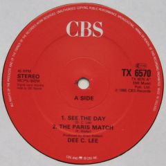 Dee C Lee - Dee C Lee - See The Day - CBS