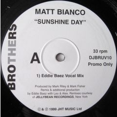 Matt Bianco - Matt Bianco - Sunshine Day - Jht Music
