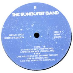 The Sunburst Band - The Sunburst Band - U Make Me Hot - Z Records