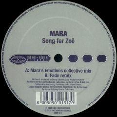 Mara - Mara - Song For Zoe - Choo Choo