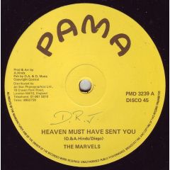 The Marvels - The Marvels - Heaven Must Have Sent You - 	Pama Records