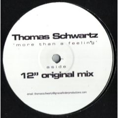 Thomas Schwartz - Thomas Schwartz - More Than A Feeling - White
