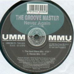 Groove Master J - Groove Master J - Never Again - UMM