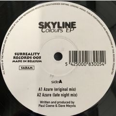 Skyline - Skyline - Colours EP - Surreality Records