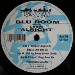 Blu Room - Blu Room - Alright - Thumpin Vinyl