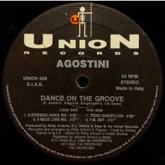 Agostini - Agostini - Dance On The Groove - Union Records
