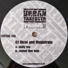 Majistrate & Nicol - Majistrate & Nicol - The Philly Fog EP - Urban Takeover