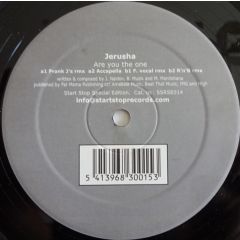 Jerusha - Jerusha - Are You The One - Start Stop Rec