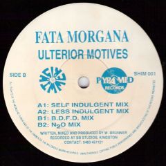 Fata Morgana - Fata Morgana - Ulterior Motives - Shimmer