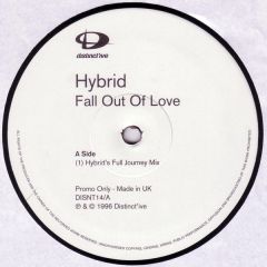 Hybrid Feat Andreas Carlson - Hybrid Feat Andreas Carlson - Fall Out Of Love - Distinctive