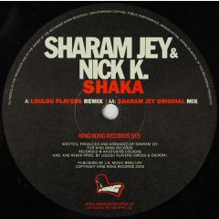 Sharam Jey & Nick K. - Sharam Jey & Nick K. - Shaka - King Kong