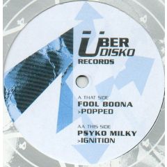 Fool Boona Vs Iggy Pop - Fool Boona Vs Iggy Pop - Popped (Passenger 1998) - Uber Disko
