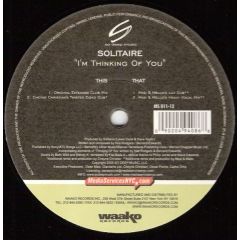 Solitaire - Solitaire - I'm Thinking Of You - So Deep Music 12