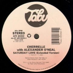 Cherrelle Feat Alexander Oneal - Saturday Love - Tabu